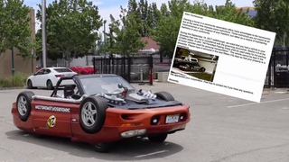Awful Homeowners' Association Hassles Man's Street Legal Upside-Down Camaro